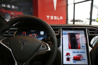 About 830,000 Tesla cars in the United States are equipped with Autopilot or the company’s other driver-assistance technologies — offering one explanation why Tesla vehicles accounted for nearly 70% of the reported crashes in the data released Wednesday.
Image: Spencer Platt/Getty Images