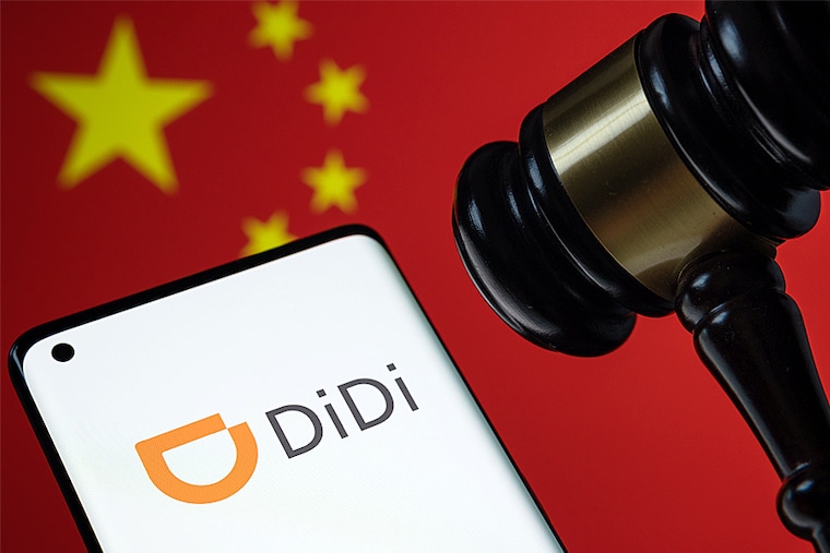 Didi, whose app is still banned in China, lost more than 80% of its IPO value.
Image: Shutterstock