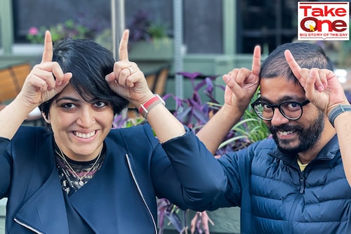 Rajoshi Ghosh (left) and Tanmai Gopal, cofounders Hasura