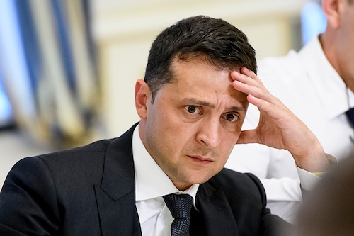 "I have cooled down regarding this question a long time ago after we understood that ... NATO is not prepared to accept Ukraine," said Ukraine President Volodymyr Zelensky in an interview. (Credit: Shutterstock) "I have cooled down regarding this question a long time ago after we understood that ... NATO is not prepared to accept Ukraine," said Ukraine President Volodymyr Zelensky in an interview. (Credit: Shutterstock)