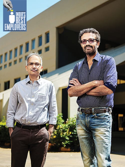 Varun Berry, MD (right) and Ritesh Rana, head of human resources
Image: Nishant Ratnakar for Forbes India Varun Berry, MD (right) and Ritesh Rana, head of human resources
Image: Nishant Ratnakar for Forbes India