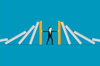 Struggling firms can’t free up collateral for hedging because it is otherwise occupied – in a downturn, it is likely already being leveraged to keep a firm’s operations afloat
Image: Shutterstock