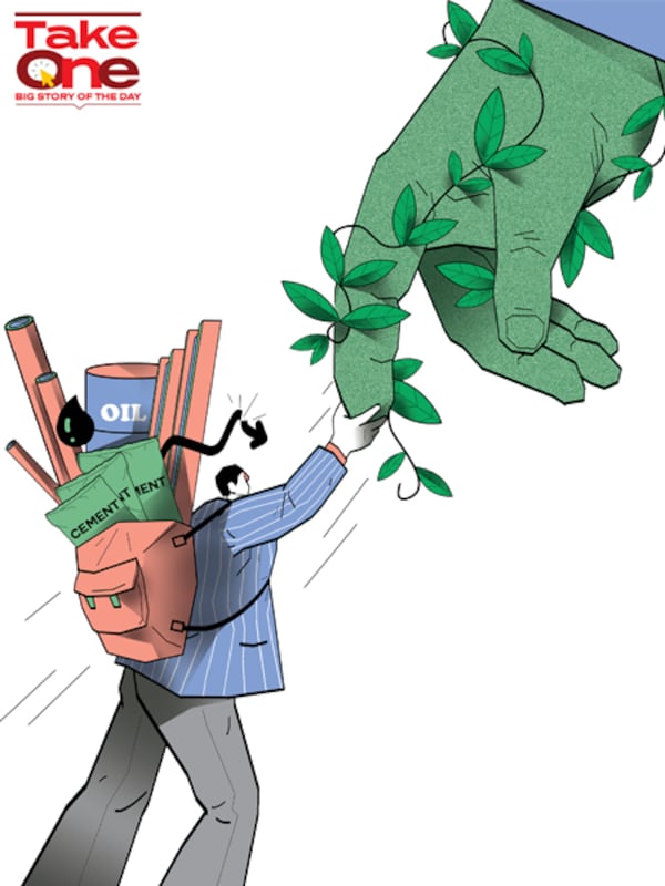 Already hurt by foreign fund outflows since October 2021, Indian equities continue to slide
Illustration: Chaitanya Dinesh Surpur