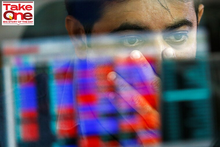 While Indian bonds have barely moved, global bonds have seen a ferocious sell-off
Image: Danish Siddiqui / Reuters