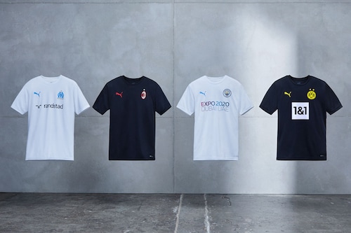 Puma is trialing football shirt recycling with its RE:JERSEY project.
Image:  Courtesy of Puma