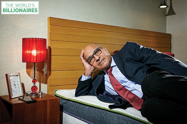 Rahul Gautam, chairman and managing director of mattress-maker Sheela Foam
Image: Madhu Kapparath