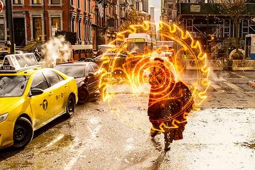 The highly anticipated "Doctor Strange in the Multiverse of Madness," out Friday, sends Benedict Cumberbatch"s sorcerer hopping between colorful, creepy and downright bizarre new dimensions. Image: Marvel Studio