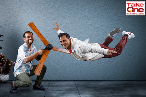 Manoj Meena and Sibabrata Das, co-founders, Atomberg Image: Mexy Xavier Manoj Meena and Sibabrata Das, co-founders, Atomberg Image: Mexy Xavier