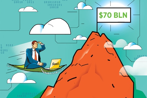 The path ahead for Indian SaaS companies will be difficult, but the future is very bright, writes Manav Garg, CEO of Eka Software. Illustration: Sameer PawarÂ 