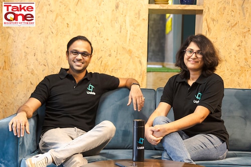 Saurabh Saxena and Vasavi Kandula, Co-founders, Uable    Saurabh Saxena and Vasavi Kandula, Co-founders, Uable   