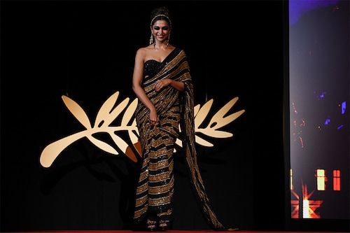 Indian actress and Jury member of the Official Selection at the cannes 2022 film fest, Deepika Padukone Image: Valery Hache / AFP