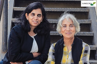 (From left) Ritu Verma and Rema Subramanian