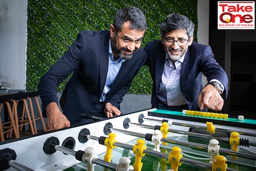 Ritesh Banglani (left) and Alok Goyal Founders of Stellaris Venture Partners
Image: Selvaprakash Lakshmanan for Forbes India Ritesh Banglani (left) and Alok Goyal Founders of Stellaris Venture Partners
Image: Selvaprakash Lakshmanan for Forbes India