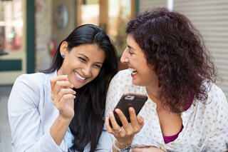 Laughter is a crowd favourite for its ability to create shared realities and strong in-groups. Image: Shutterstock