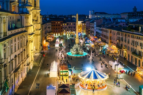 (File) Piazza Navona in Rome during Christmas time. Italy.
Image: Shutterstock (File) Piazza Navona in Rome during Christmas time. Italy.
Image: Shutterstock