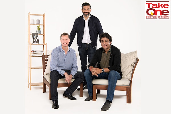 L to R : David Gowdey, Managing Partner, Amit Anand, Founding Partner,&nbsp and Anurag Srivastava, Founding Partner