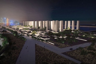 The Art Mill Museum will open in 2030, but is currently the subject of an exhibition in two locations in Doha.
Image: Qatar Museums, 2022