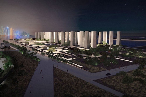 The Art Mill Museum will open in 2030, but is currently the subject of an exhibition in two locations in Doha.
Image: Qatar Museums, 2022