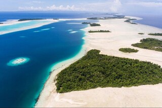 Widi Reserve, home one of the world"s most unspoiled ecosystems, is up for auction. Widi Reserve, home one of the world"s most unspoiled ecosystems, is up for auction.
Iamge: Courtesy of Sotheby"sÂ©