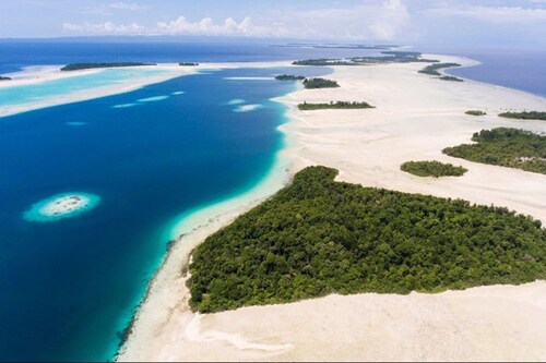 Widi Reserve, home one of the world"s most unspoiled ecosystems, is up for auction. Widi Reserve, home one of the world"s most unspoiled ecosystems, is up for auction.
Iamge: Courtesy of Sotheby"sÂ©