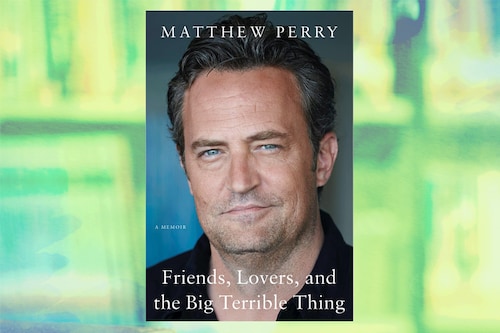 The book is replete with sentences where Matthew Perry lays his heart bare. His narrative is funny much like his character Chandler from the sitcom "Friends". Image: Amazon