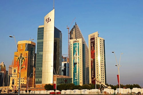  A file photo taken on October 1, 2022 shows a general view the Qatari coastal city of Lusail, ahead of the Qatar 2022 FIFA World Cup. - With deluxe match packages selling for thousands of dollars and five-star hotels doing a brisk trade, a sheen of glamour coats Qatar"s World Cup despite football"s working-class roots. Image: Karim JAAFAR / AFP  A file photo taken on October 1, 2022 shows a general view the Qatari coastal city of Lusail, ahead of the Qatar 2022 FIFA World Cup. - With deluxe match packages selling for thousands of dollars and five-star hotels doing a brisk trade, a sheen of glamour coats Qatar"s World Cup despite football"s working-class roots. Image: Karim JAAFAR / AFP