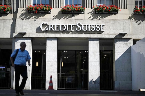 A branch of Swiss banking giant Credit Suisse in Bern. Image: Fabrice Coffrini/AFP&nbsp