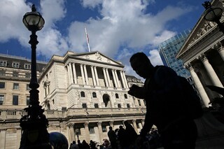 In this file photo taken on September 29, 2022 people walk past The Bank of England in central London. The Bank of England on October 11, 2022 unveiled yet more measures aimed at calming markets rocked by a UK budget as it warned over risks to the nation"s financial stability. Image:&nbspISABEL INFANTES / AFP