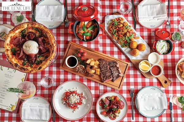 The Saturday brunch on Filia’s iconic terrace on the 70th floor
Image: Courtesy Jure Ursic / Fi’lia