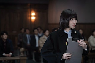 This undated handout image obtained on August 30, 2022 from Netflix in Seoul shows South Korean actress Park Eun-bin playing a role of the high-functioning autistic lawyer Woo Young-woo in K-drama "Extraordinary Attorney Woo". Image: Handout / AFP PHOTO / NETFLIXâ€‹
