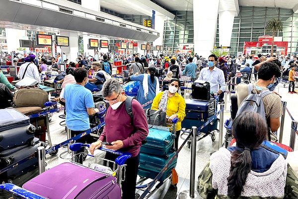 “This time around, festive travel feels like pre-pandemic normal,†says Vipul Prakash, COO at MakeMyTrip. Image: Creative Touch Imaging Ltd./NurPhoto via Getty Images