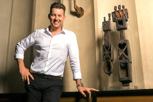 Brett Lee, Australian former international cricketer
Image: Mexy Xavier