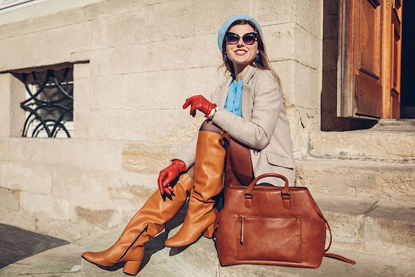 The total leather look and the beret are among the star styles of the fall.
Image: Shutterstock