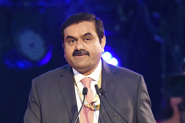 Gautam Adani, chairperson, Adani Group. Image: Subhankar Chakraborty/Hindustan Times via Getty Images