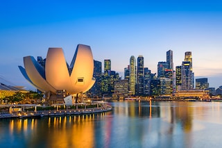 Singapore business district skyline. Image: Shutterstock