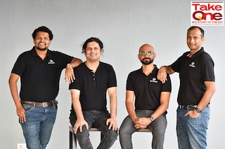 (L-R): Srinath Ramakkrushnan, Amrit Acharya, Rahul Sharma, Vishal Chaudhary
