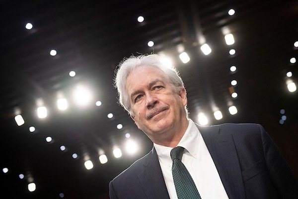 Bill Burns" main point was to stress that while the CIA has many officers undercover in the field, they are not dramatic solo operators like Bond, Bourne or Jack Ryan of Hollywood fame. Image: Brendan Smialowski / AFP