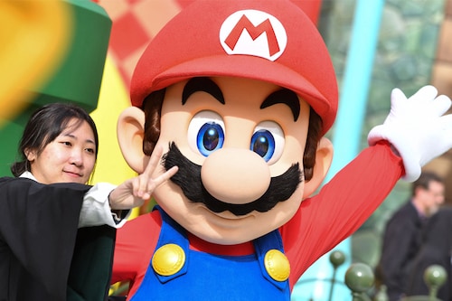 The pint-sized plumber Mario from Japanese game maker Nintendo has enjoyed 40 years of extraordinary popularity that has transformed the character into a truly global icon.
Image: Chris Delmas / AFP The pint-sized plumber Mario from Japanese game maker Nintendo has enjoyed 40 years of extraordinary popularity that has transformed the character into a truly global icon.
Image: Chris Delmas / AFP