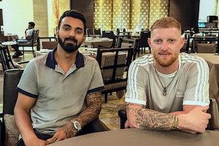 KL Rahul, India cricketer and skipper of IPL franchise Lucknow Super Giants and English international cricketer Ben Stokes