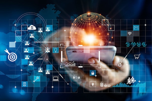 Globalization will be increasingly driven and facilitated by digital technologies
Image: Shutterstock