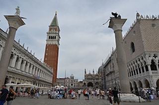 UNESCO said that Venice risked "irreversible" damage due to a string of issues ranging from climate change to mass tourism.
Image: Andera Pattaro / AFP