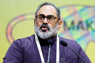 Rajeev Chandrasekhar, Minister of State for Electronics and Information Technology Image: Reuters/Amit Dave