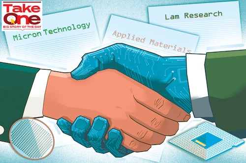 In December 2021, the Indian government announced a $10 billion package to incentivise the manufacturing of semiconductors in India Illustration by: Chaitanya Surpur In December 2021, the Indian government announced a $10 billion package to incentivise the manufacturing of semiconductors in India Illustration by: Chaitanya Surpur