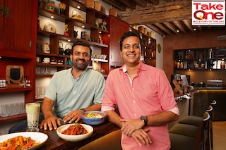 Ankit Gupta (left) and Chirag Chhajer, co-founders of Burma Burma Image: Mexy Xavier
