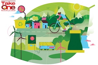 As India continues to face climate-related crisis like extreme heat temperature, scanty monsoon, floods and rising sea levels, the impact on overall macro and social environment is likely to be immense.
Illustration: Chaitanya Dinesh Surpur