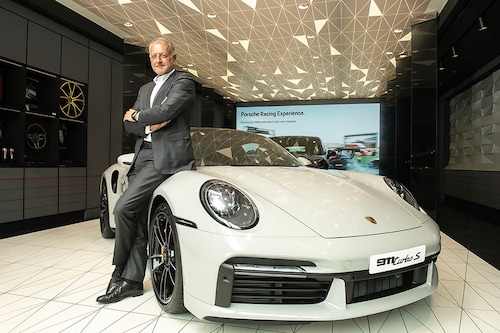 Detlev von Platen, executive board for sales and marketing, Porsche AG. Image: Amit Verma