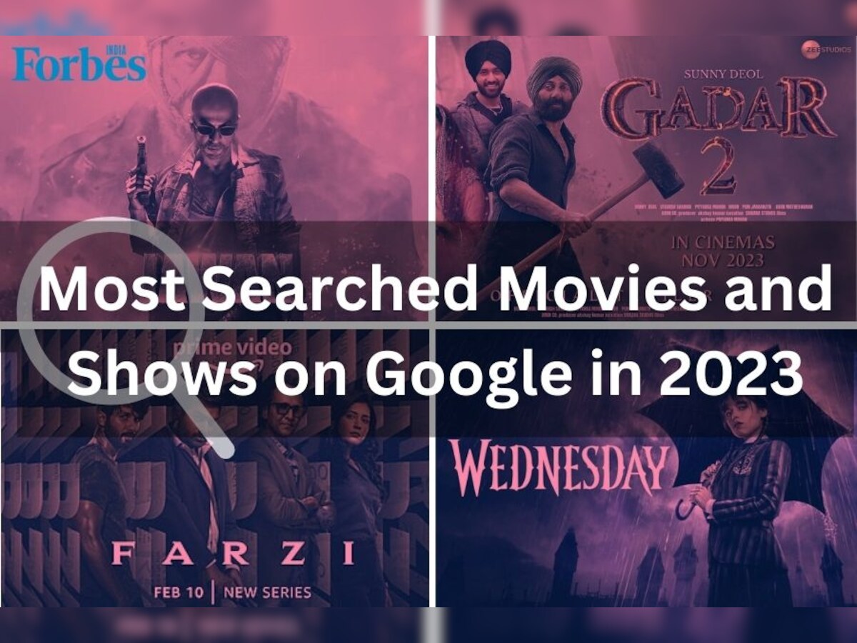 Top 10 Google's most searched movies and shows in India in 2023