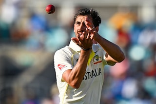 Australian pacer Mitchell Starc, bought by KKR, was the most expensive player for Rs. 24.75 crore
Image: Glyn KIRK / AFP
