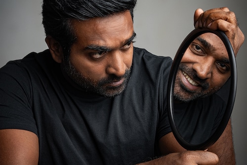 It’s very difficult to earn people’s trust, no matter how much you plan. It’s magic, and I’ve earned it:
Vijay Sethupathi, actor Image: Selvaprakash Lakshmanan for Forbes India Clothing And Styling: Sahana Prabakar Makeup: Mohideen Hair: Amulraj It’s very difficult to earn people’s trust, no matter how much you plan. It’s magic, and I’ve earned it:
Vijay Sethupathi, actor Image: Selvaprakash Lakshmanan for Forbes India Clothing And Styling: Sahana Prabakar Makeup: Mohideen Hair: Amulraj