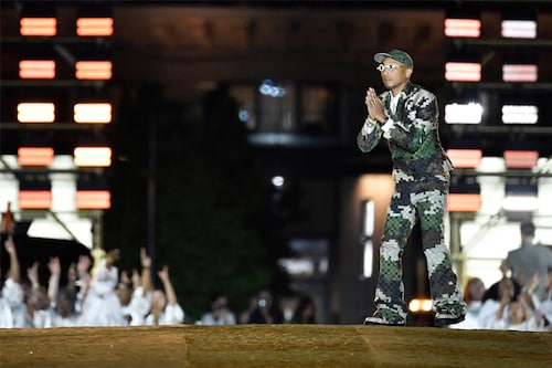 Louis Vuitton"s spring-summer 2024 men"s show, with Pharrell Williams at the helm, was one of the fashion highlights of 2023. Image: Julien De Rosa/AFP